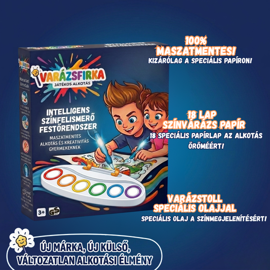 VARÁZSFIRKA - FESTŐKÉSZLET, AMI MŰVÉSZETTÉ VÁLTOZIK!